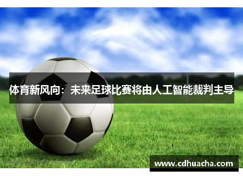 体育新风向：未来足球比赛将由人工智能裁判主导